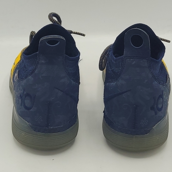 Nike Mens Zoom KD 11 Chinese Zodiac Basketball Shoes Durant Yellow & Blue Size 8 - Picture 10 of 15